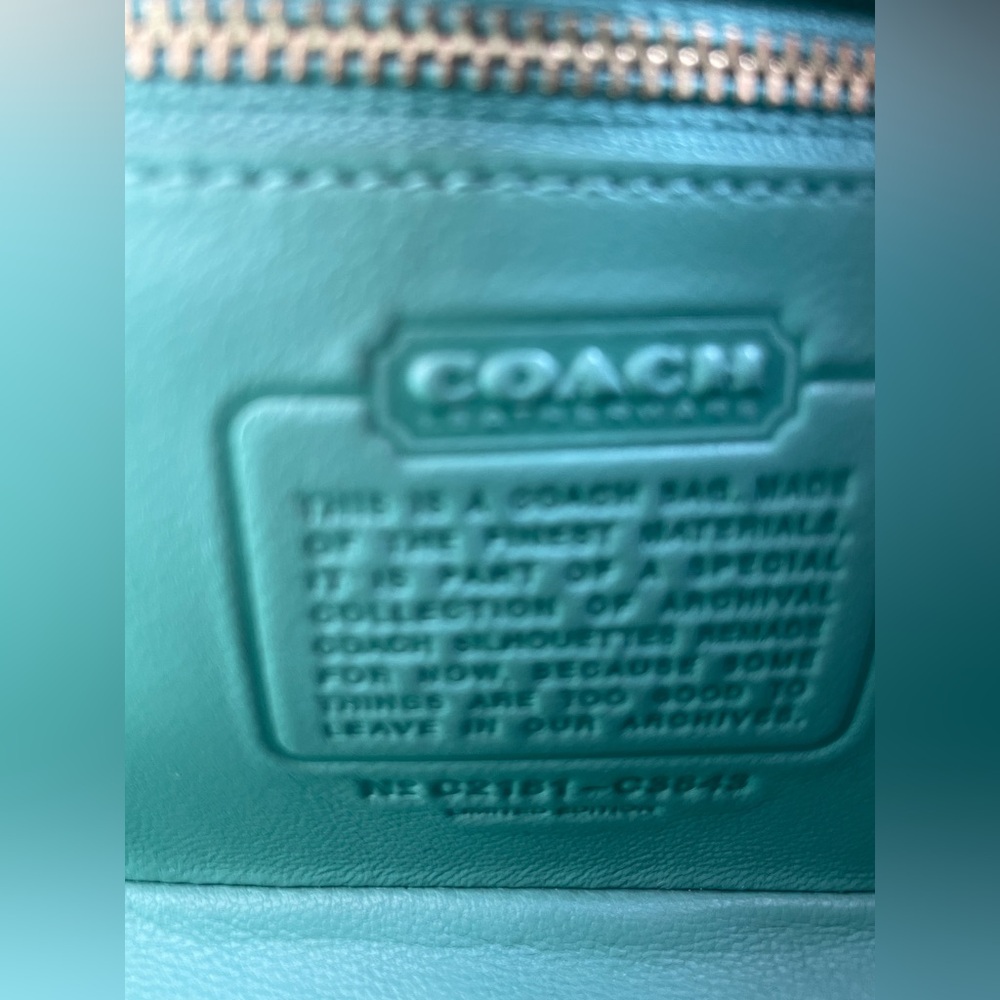 Coach - Quilted Dinky 18 in Washed Green - Picture 9 of 13